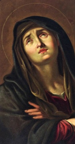 Paintings & Drawings  - Mater Dolorosa - workshop Carlo Dolci (Firenze 1606-1686)